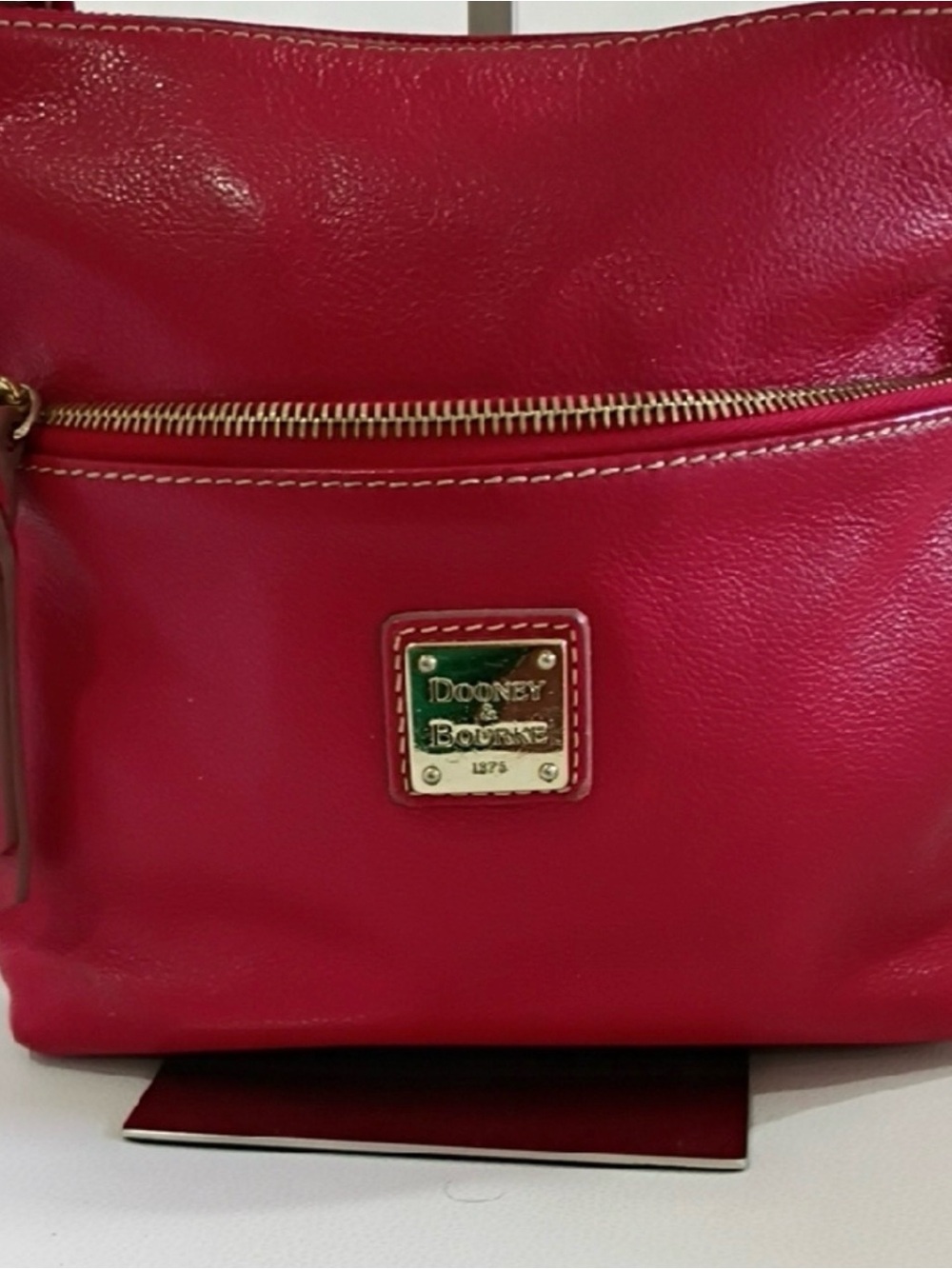 Dooney & Bourke Red Leather Crossbody Bag